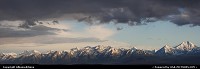 Not in a City : Midnight over Chugach Mountains, Alaska