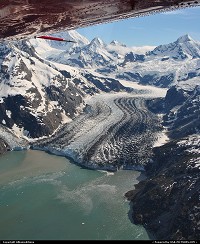 A glorious landscape of inexorable glaciers in Glacier Bay National Park-Alaska. For more webgalleries: www.album-editions.nl & www.alaska-editions.nl