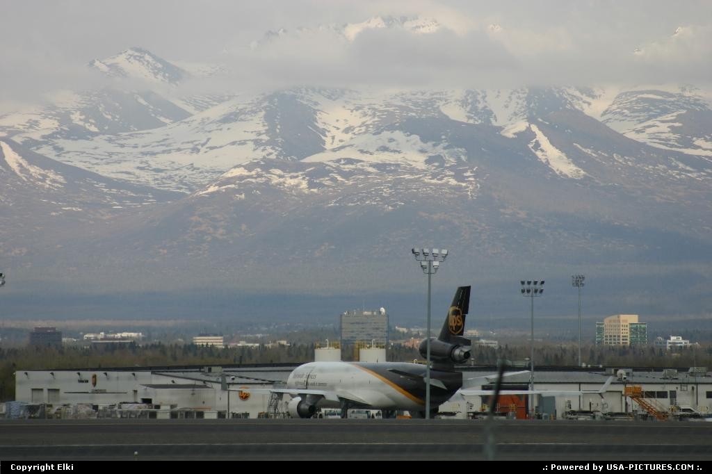Picture by elki: Anchorage Alaska   plane, cargo, fret, ANC