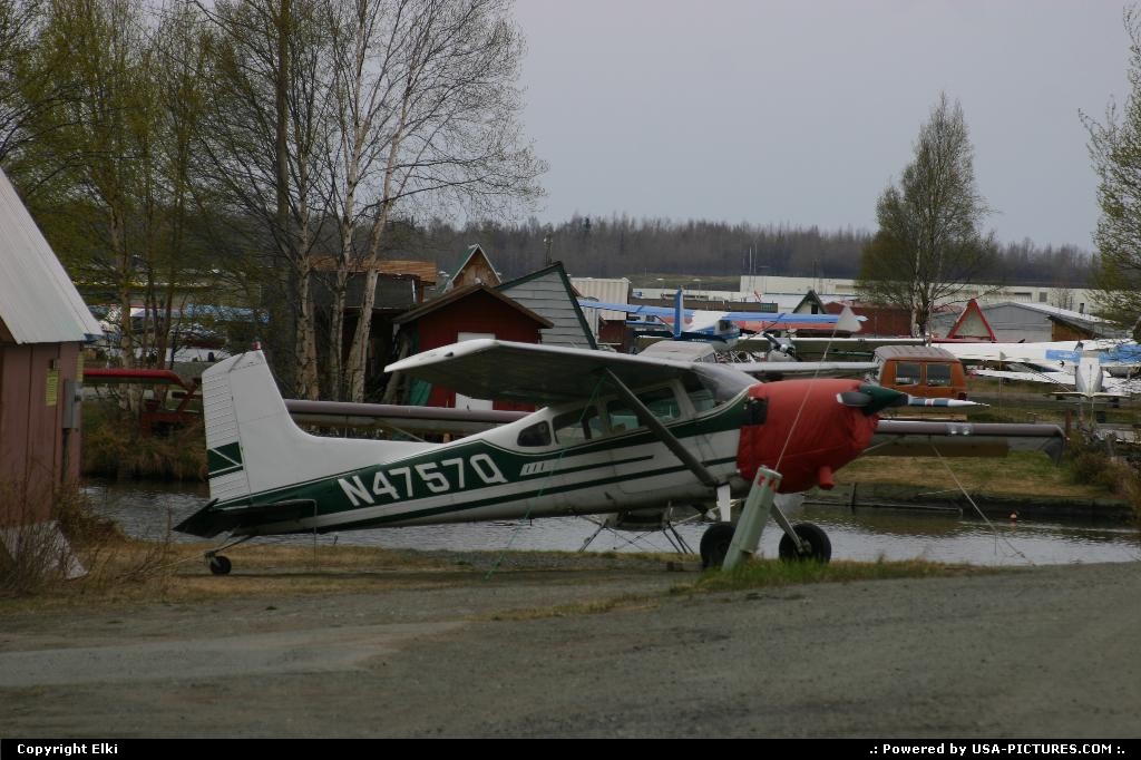 Picture by elki: Anchorage Alaska   avion, cessna