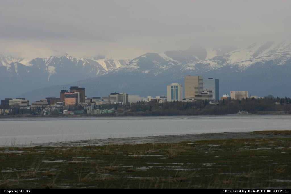 Picture by elki: Anchorage Alaska   downtown