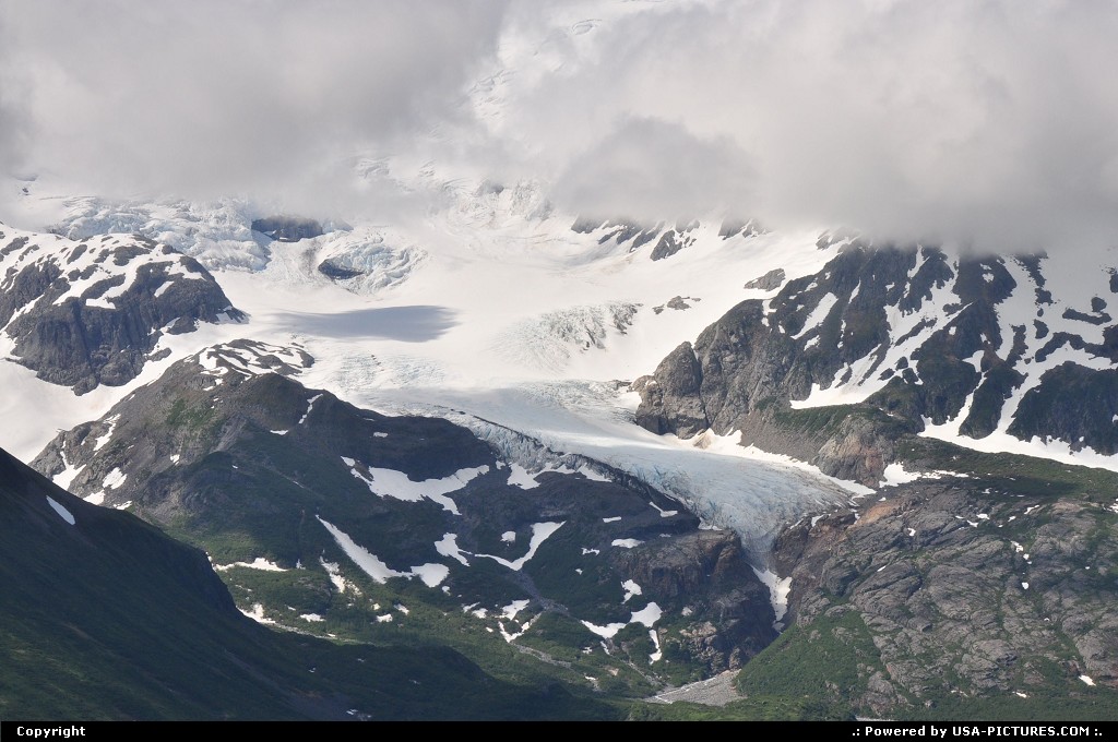 Picture by Albumeditions:  Alaska Katmai  Alaska, Katmai, Glaciers