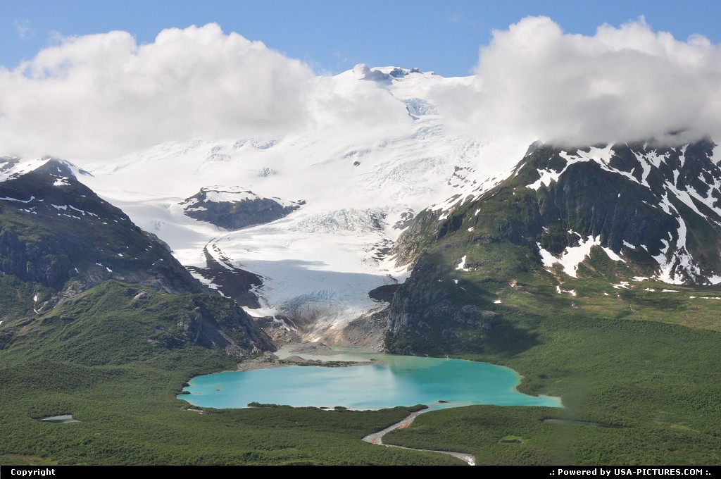 Picture by Albumeditions:  Alaska Katmai  Alaska, Glacier, Katmai
