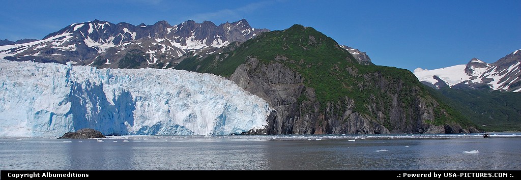 Picture by Albumeditions:  Alaska Kenai Fjords  Alaska, Glacier, KenaiFjordsNP