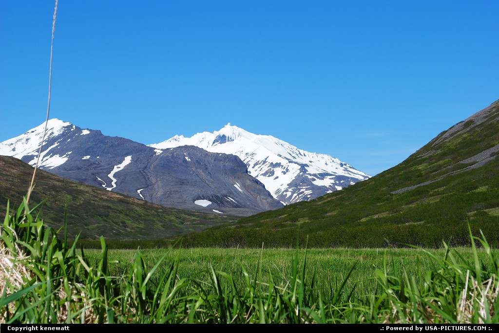 Picture by kenewatt: King Cove Alaska   Alaska, Last Frontier, Snow, Mountains, Landscape, Creeks, Creek, 