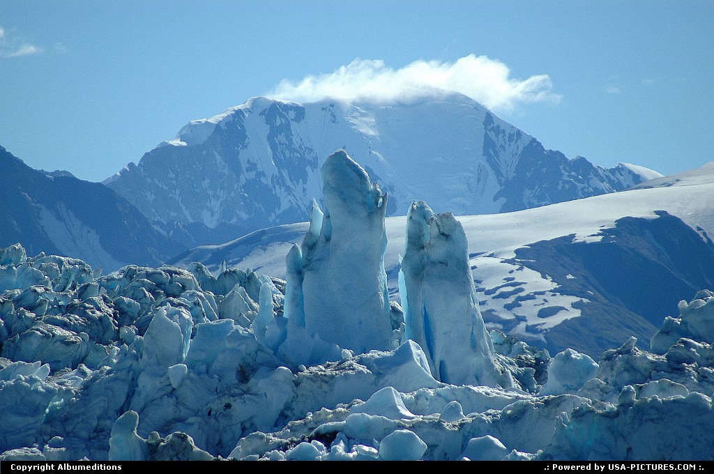 Picture by Albumeditions: Not in a City Alaska   Alaska, Glacier, Hubbard Glacier