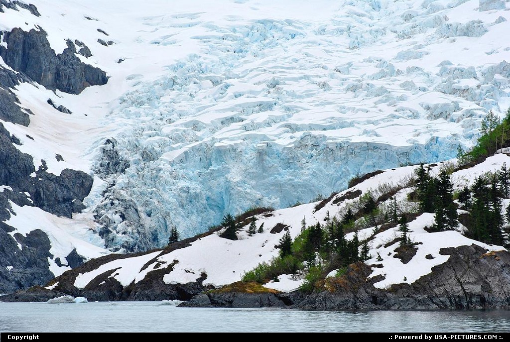 Picture by Albumeditions: Not in a City Alaska   Alaska, Glacier