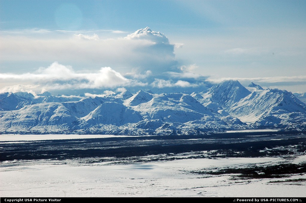 Picture by USA Picture Visitor: Not in a city Alaska   Redoubt Volcano