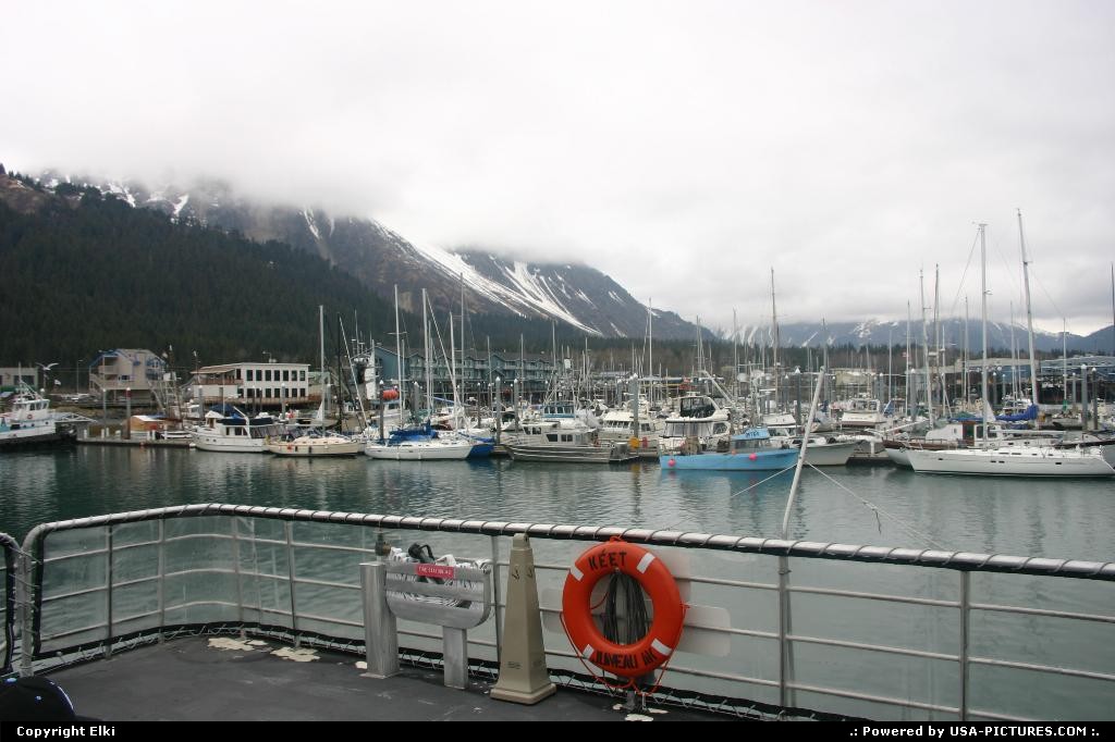 Picture by elki: Seward Alaska   boat, wilderness