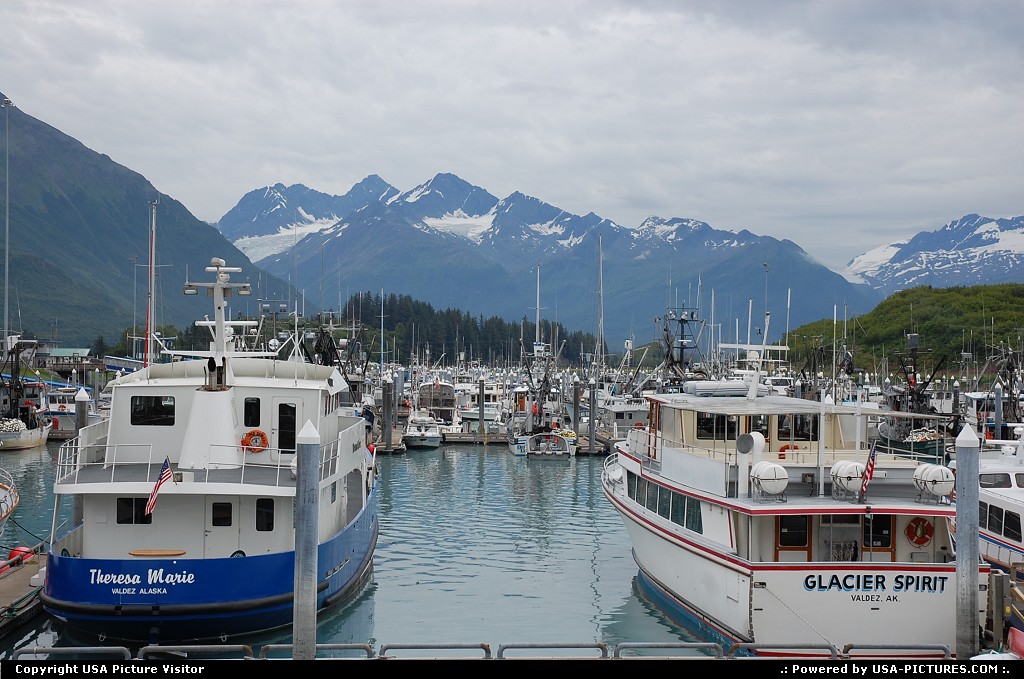 Picture by Albumeditions: Valdez Alaska   Alaska, Valdez