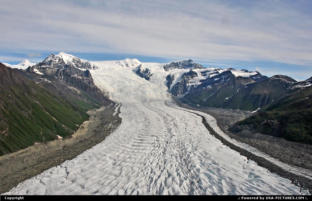 Picture by Albumeditions:  Alaska Wrangell-St Elias  Alaska Nature Galcier Glaciers Flightseeing