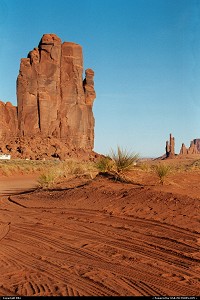 Road trip in Monument Valley