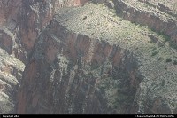 Grand Canyon : Descending by helipcoter into the canyon