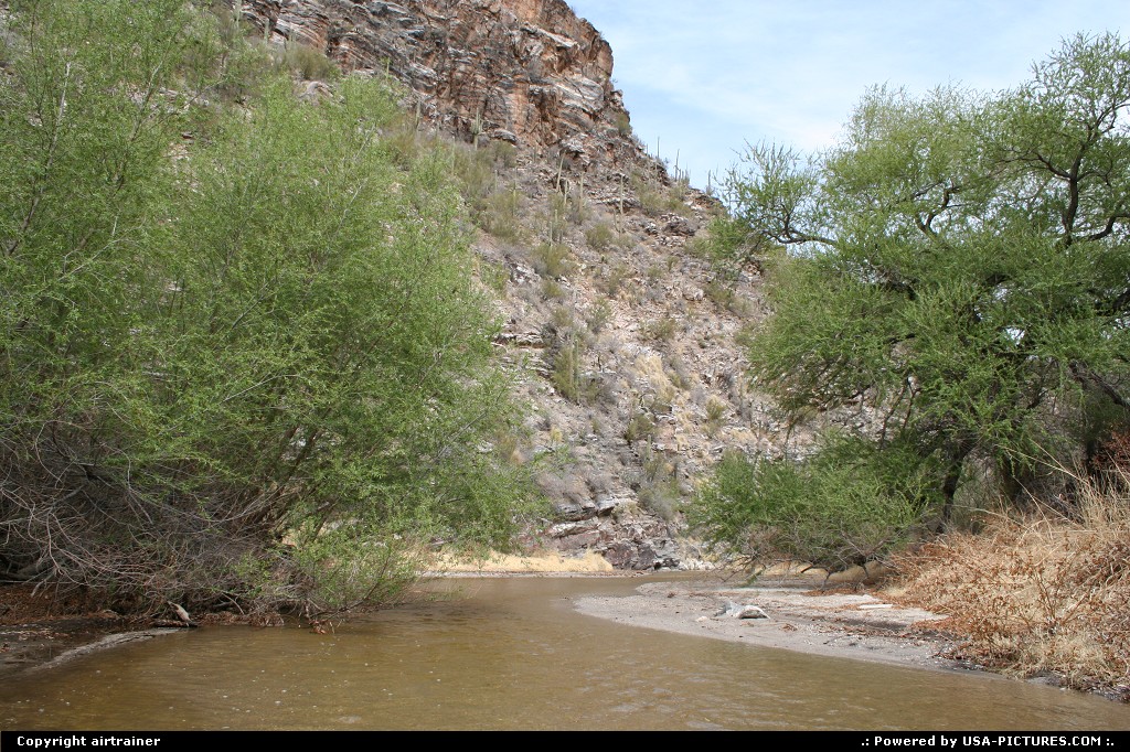 Picture by airtrainer: Hors de la ville Arizona   Sabino Canyon, Tucson, river