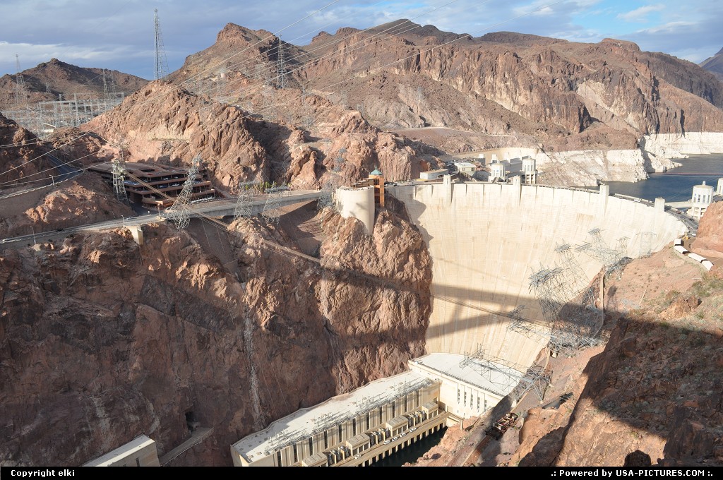 Picture by elki: Not in a City Arizona   hoover dam, bypass