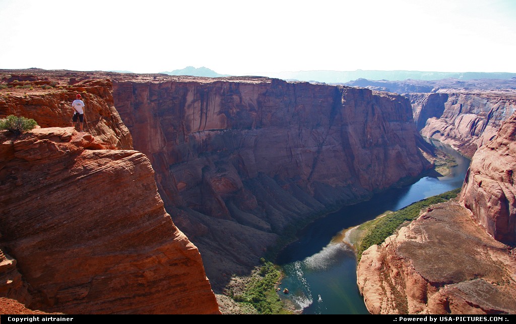 Picture by airtrainer: Not in a City Arizona   horseshoe bend, colorado