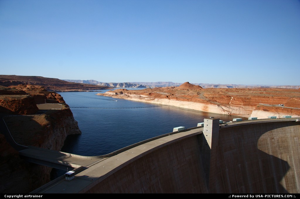Picture by airtrainer: Not in a City Arizona   glen canyon, dam, colorado