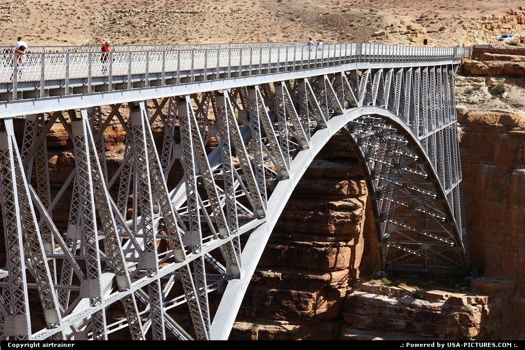 Picture by airtrainer: Not in a City Arizona   navajo, bridge, marble, canyon, colorado