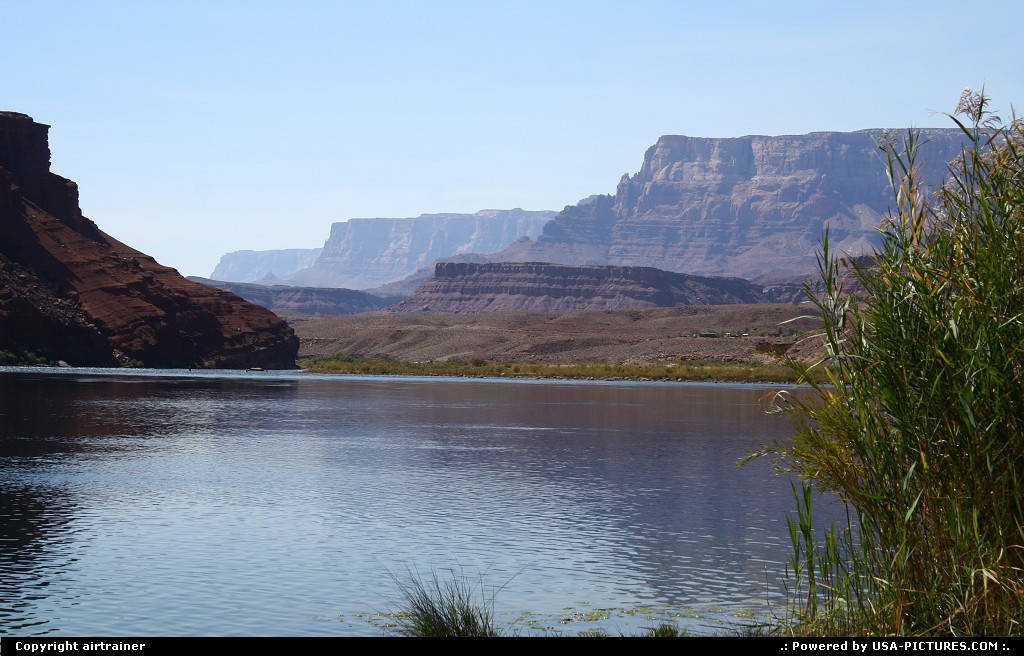 Picture by airtrainer: Not in a City Arizona   colorado, lees ferry, river