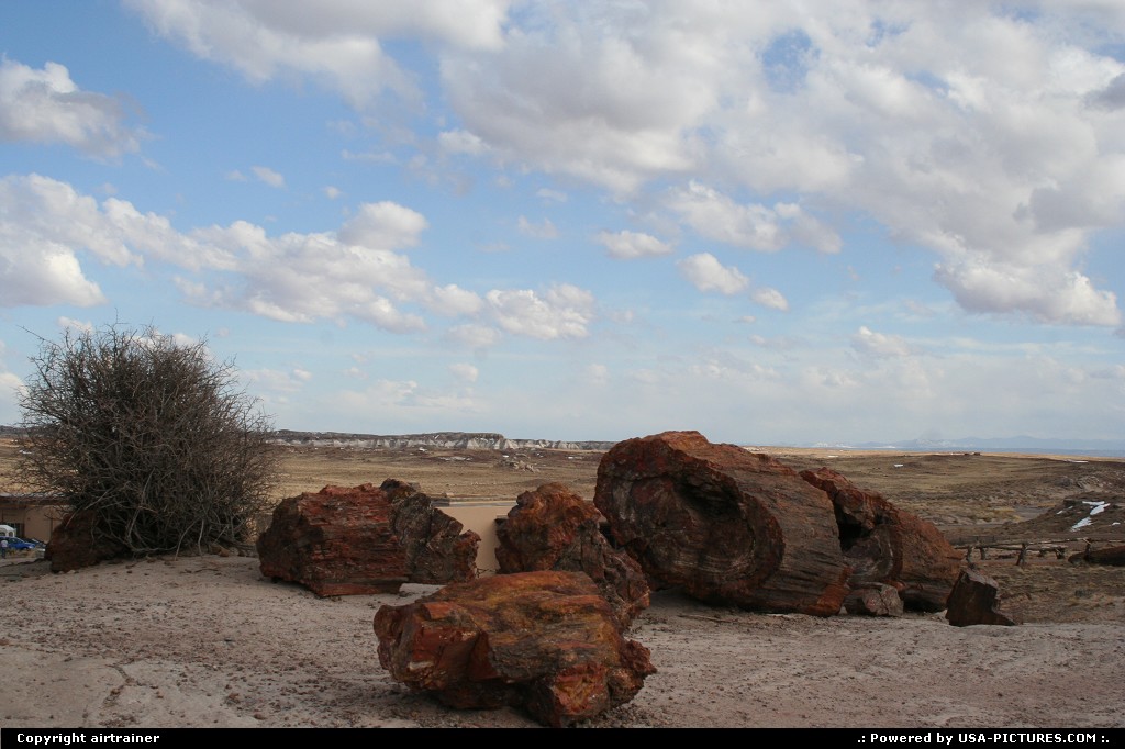 Picture by airtrainer:  Arizona Petrified Forest  