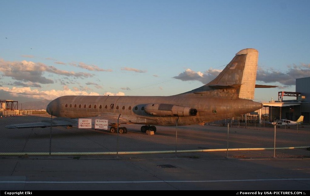 Picture by elki: Tucson Arizona   caravelle, avion, avions, TUS