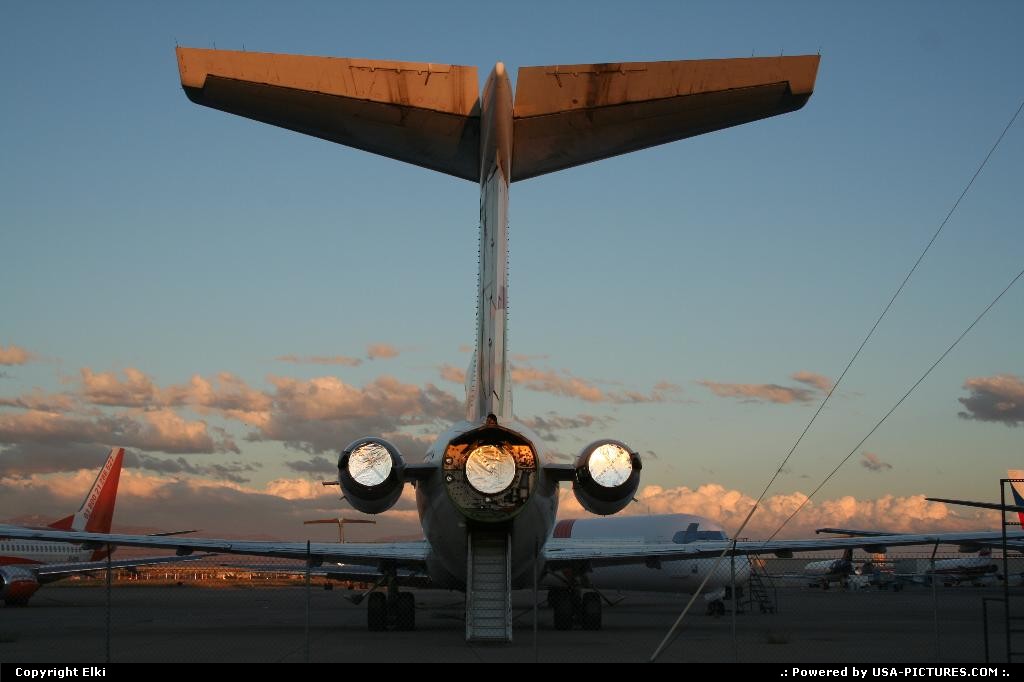 Picture by elki: Tucson Arizona   Boeing, 727, TUS