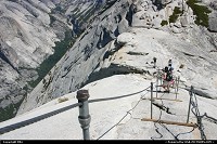 Photo by elki |  Yosemite hike, extreme hike, vertigo