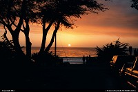 Photo by elki | Carmel  sunset, beach