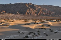 Death Valley, , CA, Sand Dunes at dusk