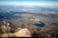 Not in a City : Overview of the Mono Lake area, en route to Las Vegas