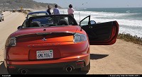I'd rather have a Ford Mustang but the Eclipse spyder was still fun to ride top less in route 1, California, from San Francisco to Santa Cruz. Kite and wind surfers here, right after half moon bayaI'd rather have a Ford Mustang but the Eclipse spyder was still fun to ride 