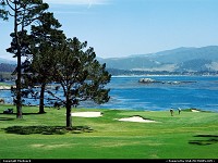 Not in a city : Pebble Beach