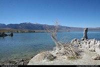 Calcium formations in Mono Lake, near the Tioga Pass. During our visit in the Mammoth Lakes area.