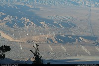 Looking around Palm Springs from above. Look at the large wind mills field! Shoted from Mount San Jacinto State Park.