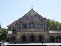 Palo Alto : Stanford University, the chapel
