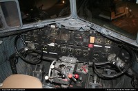 DC3 Dakota cockpit at the San Diego Air & Space Museum in Balboa Park