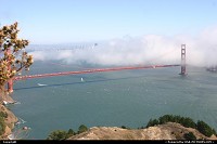 San Francisco : The Golden Gate Bridge