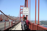 San Francisco : Famous Golden Gate bridge, enjoy a bycicle ride on it !!