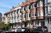 , San Francisco, CA, Nice and colorfull houses in san francisco