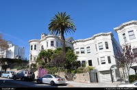 , San Francisco, CA, San francisco house in the alamo square' neighborhood