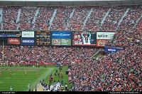 49 ers game against Seattle Seahawks. Niners won and keep a chance to play the superbowl