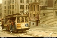 San Francisco : An ageless cable car winning another uphill battle.
