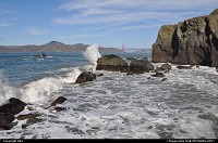 San Francisco : La cote ouest de San Francisco. Un chemin partant de ocean beach, puis parcourant lincoln park, baker beach, presidio ... pour finir au pied du golden gate bridge