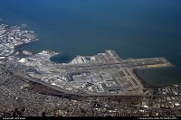 Overview of SFO international airport