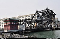 Lefty Odoul bridge. It a bascule bridge close to the AT&T stadium, home of san francisco Giants. Built in 1932, it is still open to traffic. Lefty Odoul was a former player of Giants in the 30s (while hosted in New york), also he was san Francisco Seals manager. ODoul was instrumental in spreading baseball's popularity in Japan, serving as the sport's goodwill ambassador before and after World War II. The Tokyo Giants, sometimes considered 