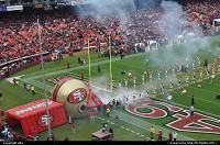 , San Francisco, CA, Players entering into the stadium