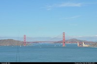 San Francisco : Un chemin partant de ocean beach, puis parcourant lincoln park, baker beach, presidio ... pour finir au pied du golden gate bridge