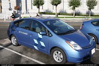 San Francisco : Going Green :) You can share an hybrid car in the city, well done !