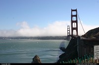 San Francisco : Le golden gate bridge.