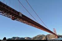 San Francisco : under the golden gate bridge